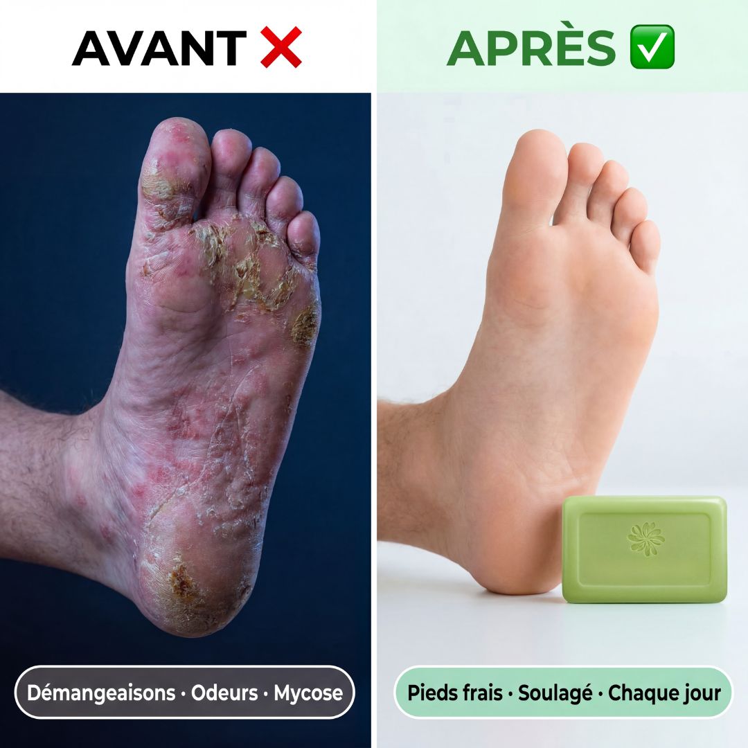 Sorenva® | Savon purifiant Antifongique 🎁 Filet moussant exfoliant offert